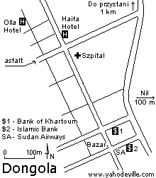 Mapa Dongoli