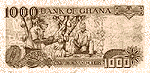 Ghana - Banknot 1000 cedi