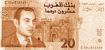 Banknot 20 dirhamów
