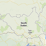 Sudan Południowy - Google Maps