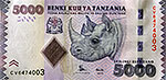 Banknot 5000 szylingów Tanzanii