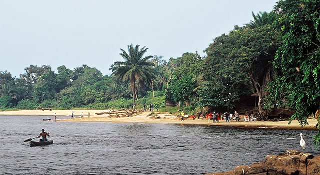 Kamerun, Kribi, 