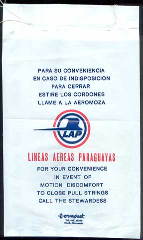 Torba LAP Líneas Aéreas Paraguayas