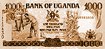 Uganda - Banknot 1000 szylingów